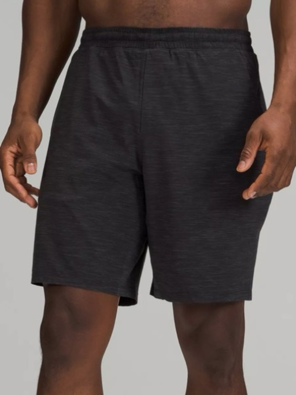 Lululemon Pace Breaker Shorts 9” Lined Deep Gray Coal Black Size Medium